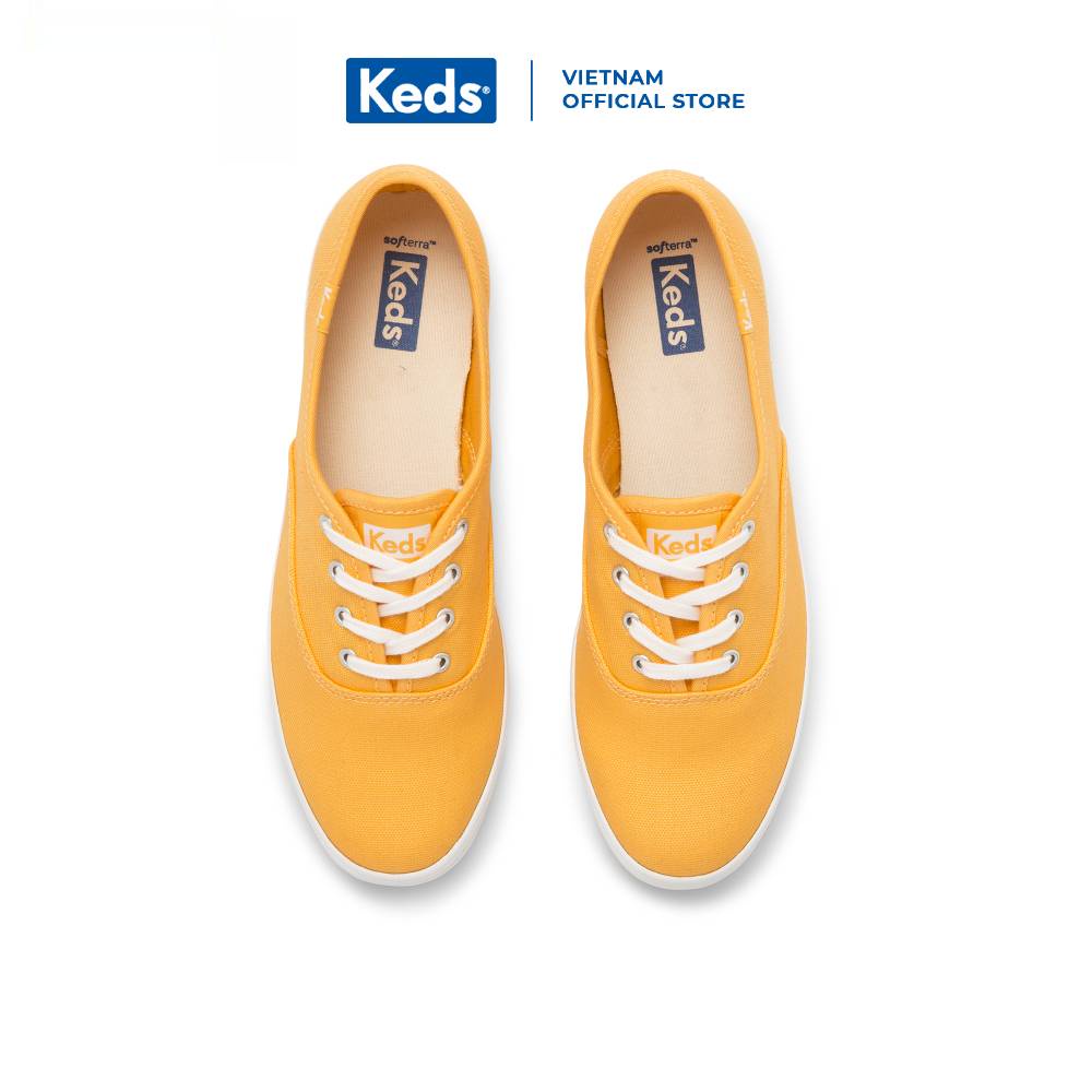 Giày Keds Nữ - Champion Organic Canvas Orange - KD065182