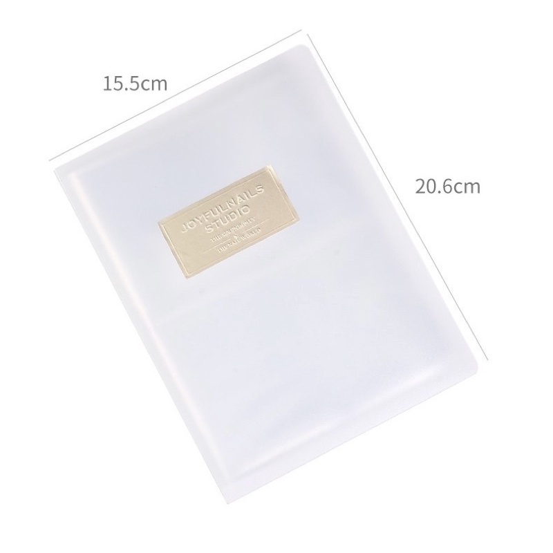 Sổ album đựng 80 sticker,hình dán móng tay cao cấp vô cùng tiện lợi