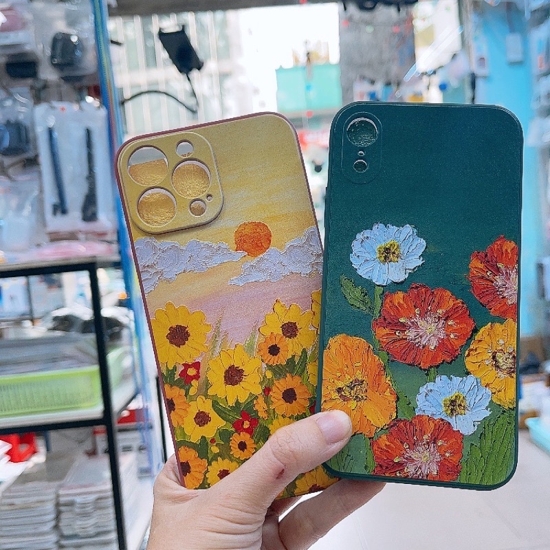 Ốp hoa viền nổi