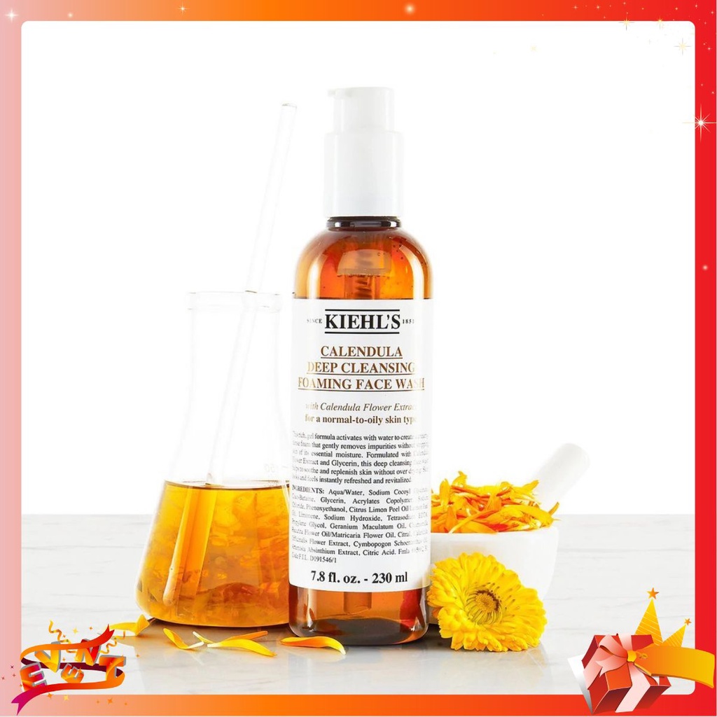 Sữa Rửa Mặt Hoa Cúc - Kiehl’s Calendula Deep Cleansing Foaming Face Wash ɱ√ρ