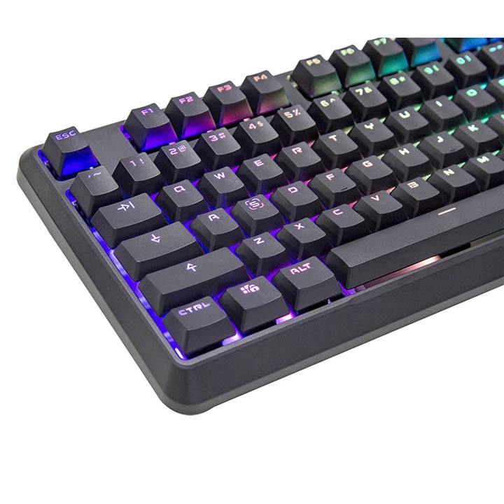 Bàn phím cơ Fuhlen M87s RGB-&quot;Bản mới năm 2020&quot;:Blue