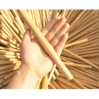 Ống hút tre trà sữa (ống hút tre trân châu) - Bamboo drinking straws