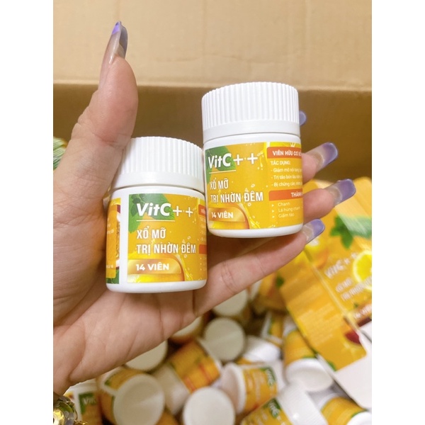 Viên hữu cơ xổ mỡ ban đêm Vitc ++ chính hãng cty Vic 100%