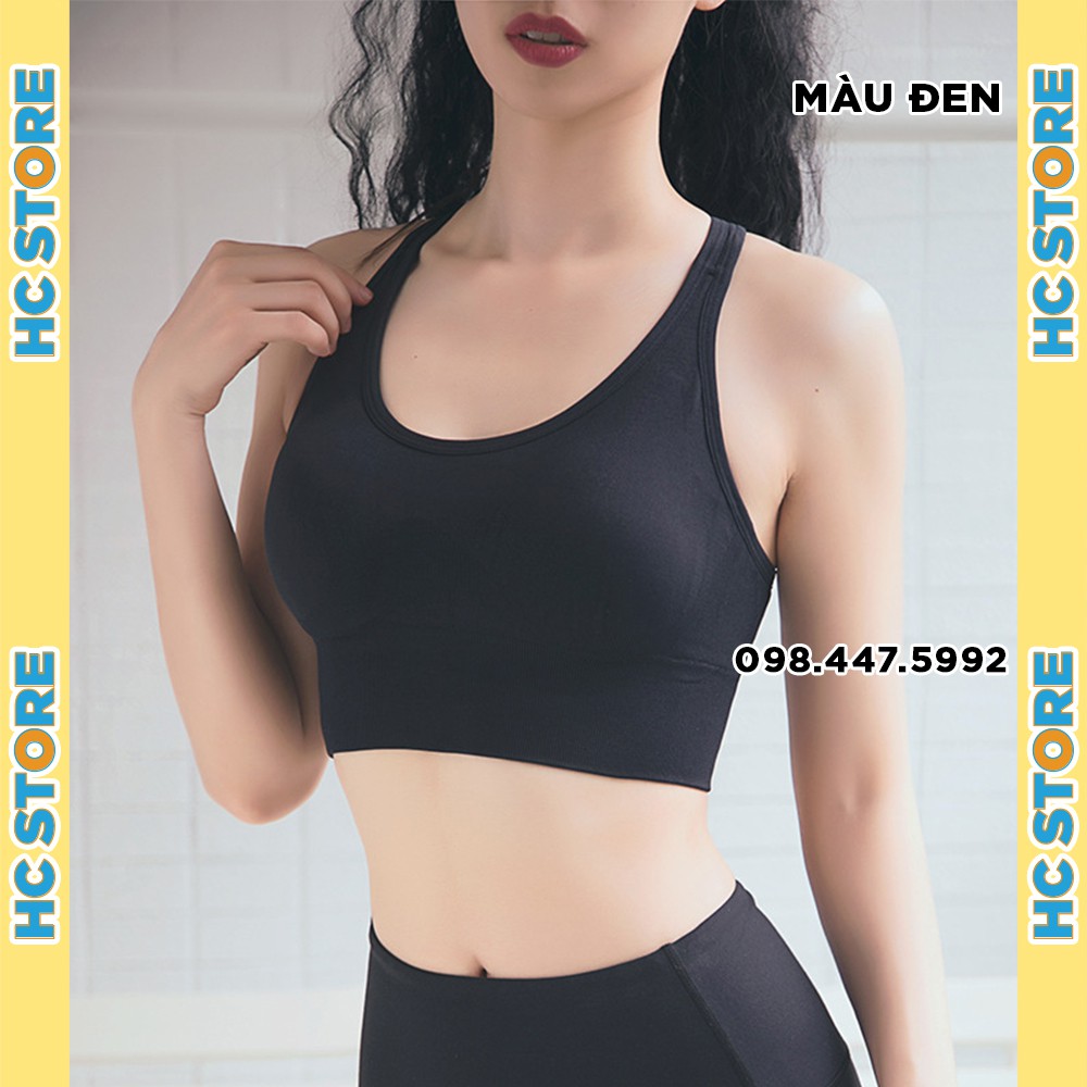 Áo Croptop Bra AL03 Lót Ngực Thể Thao Nữ Tập Gym, Yoga, Ôm Sát, Định Hình Phom Ngực