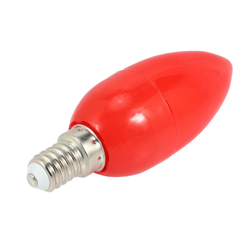 Bóng Đèn LED E14 Hình Nến Thần Tài Tiết Kiệm Năng Lượng