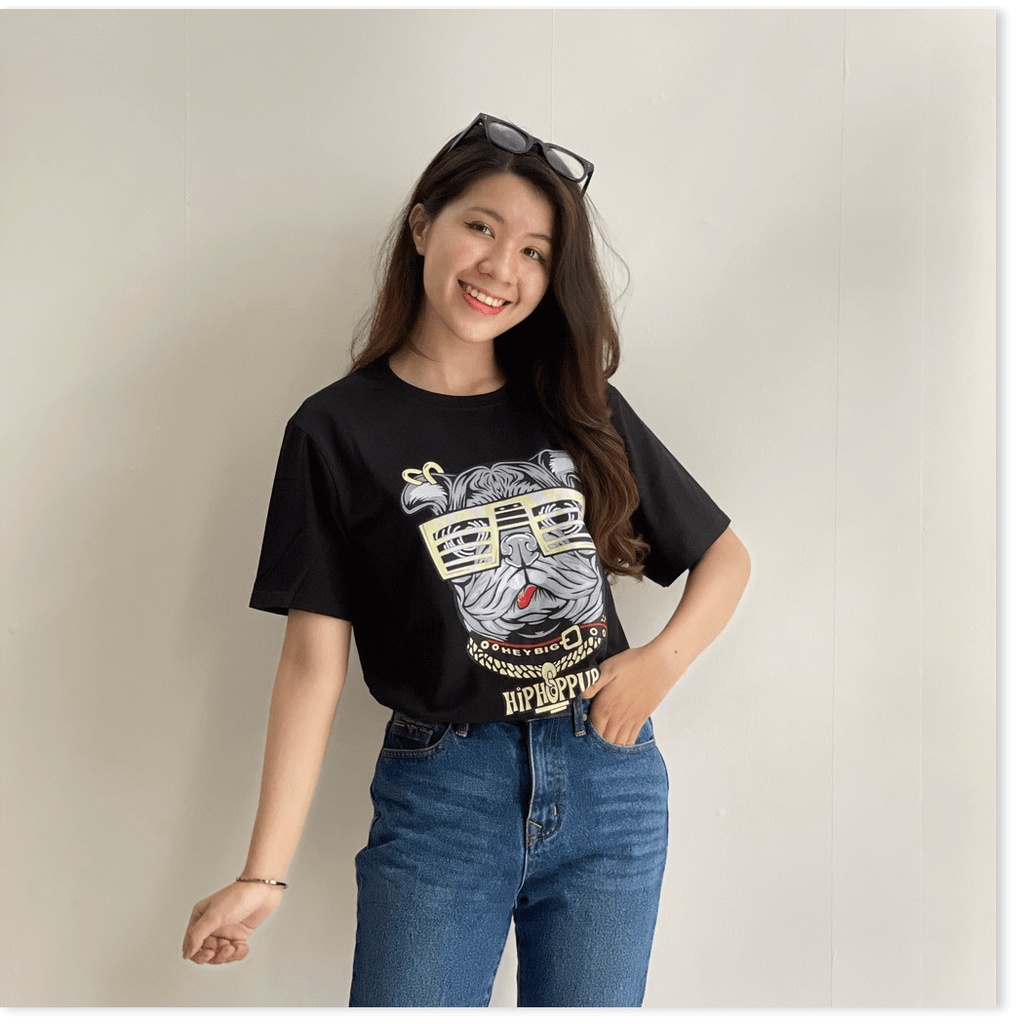 ÁO THUN CỔ TRÒN NỮ HIPHOP CỰC CHẤT , PHONG CÁCH , SIÊU HOTT KME FASHION