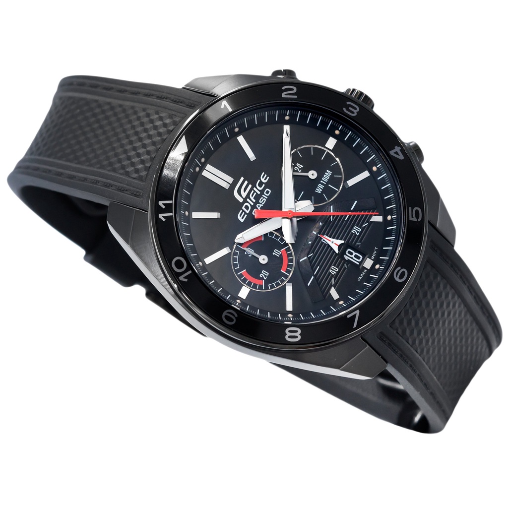 Đồng hồ nam dây nhựa Casio Edifice chính hãng Anh Khuê EFV-590PB-1AVUDF