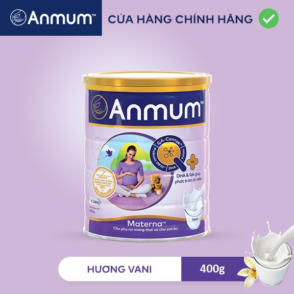 Sữa Bột Anmum Materna Hương Vanilla 400g