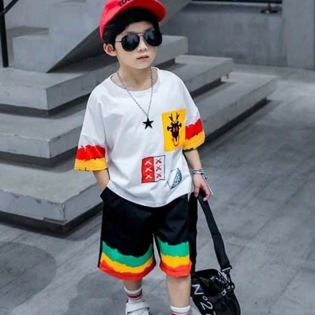 Combo quần áo cc + 2 kính cho bé