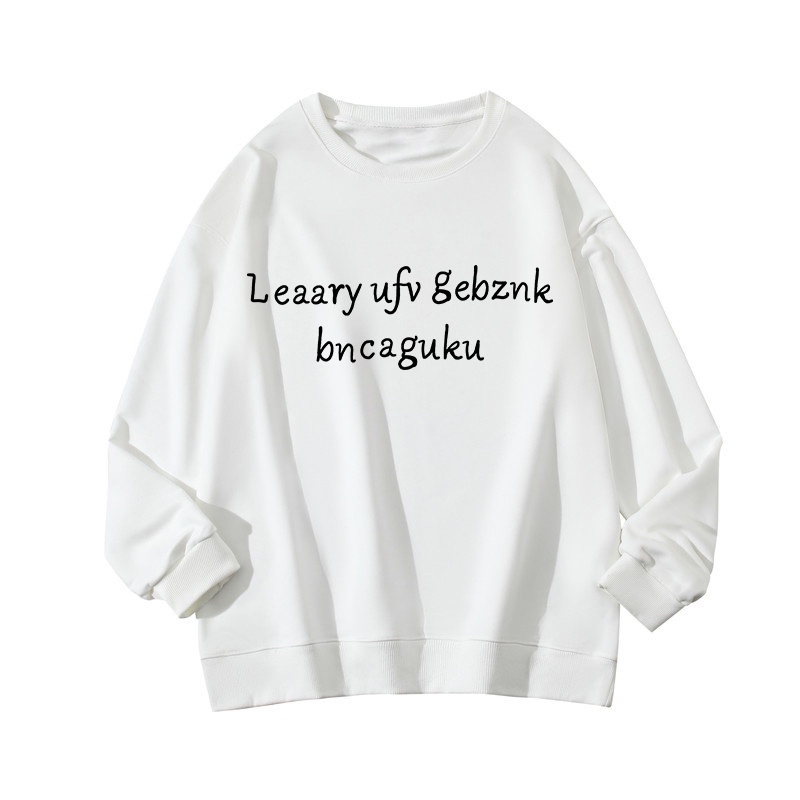 NRVP Áo thun tay dài in họa tiết phong cách Hàn Quốc thời trang cho nam và nữ oversize