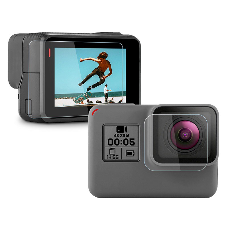 Kính Cường Lực Bảo Vệ Camera Gopro Hero 9 8 7 6 5