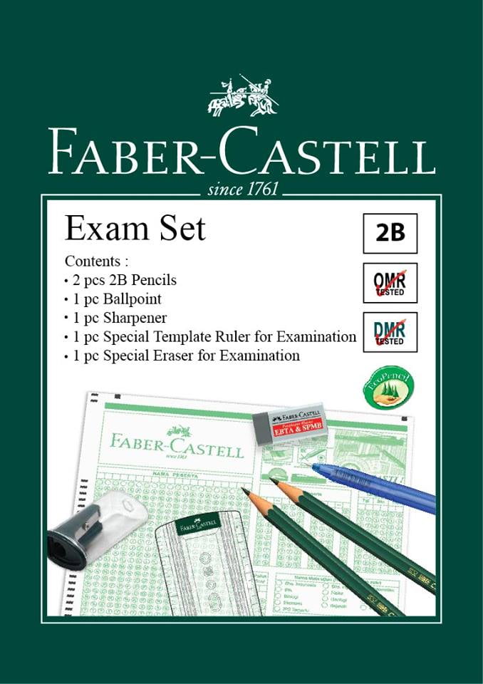 Bộ Dụng Cụ Thi Trắc Nghiệm 119049 Faber Castell - Faber-Castell