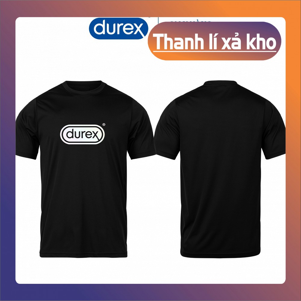 ÁO THUN UNISEX PHẢN QUANG BẠC DUREX CÁ TÍNH