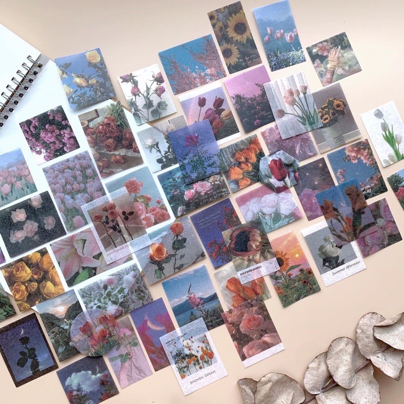 Sticker phong cảnh 50 chiếc ST089