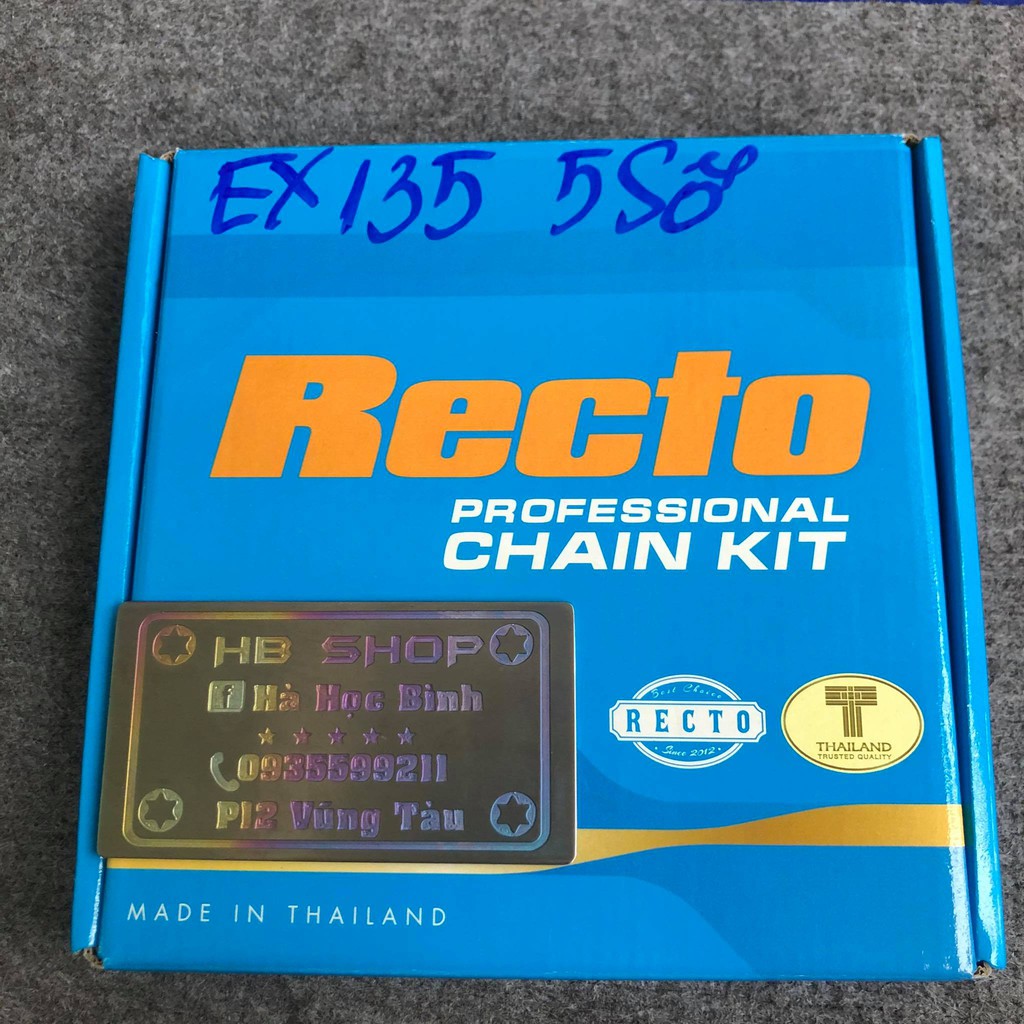 NSD RECTO EX135 ĐỜI 4 SỐ VÀ 5 SỐ 9LY SÊN ĐEN