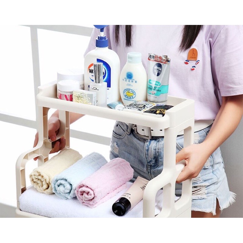 Kệ bếp 2 tầng đa năng-Kệ gia vị-Kệ đựng đồ đa năng-Chịu lực tốt