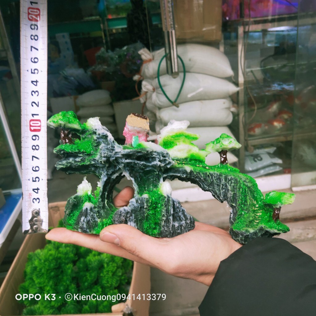 Mô Hình Núi - Hòn non Bộ - Trang Trí Bể cá cảnh