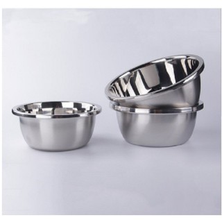 Âu Trọn Bột, Bát Trộn Bột Inox 304 Cao Cấp