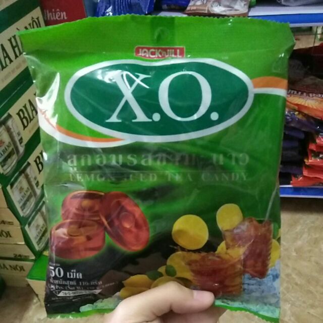 Kẹo XO trà chanh Thái