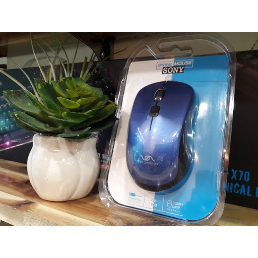 MOUSE CÓ DÂY SONY 3024/ Chuột Led USB CHÍNH HÃNG