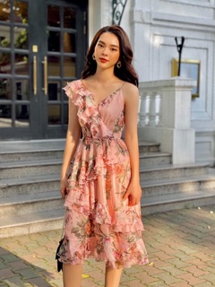 Vải Voan Tơ Hoa ( Giá 80k/m)