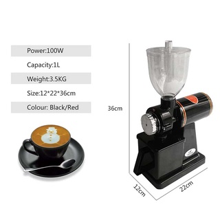 Máy xay hạt cafe 600N 180W nhỏ gọn có 8 mức độ xay