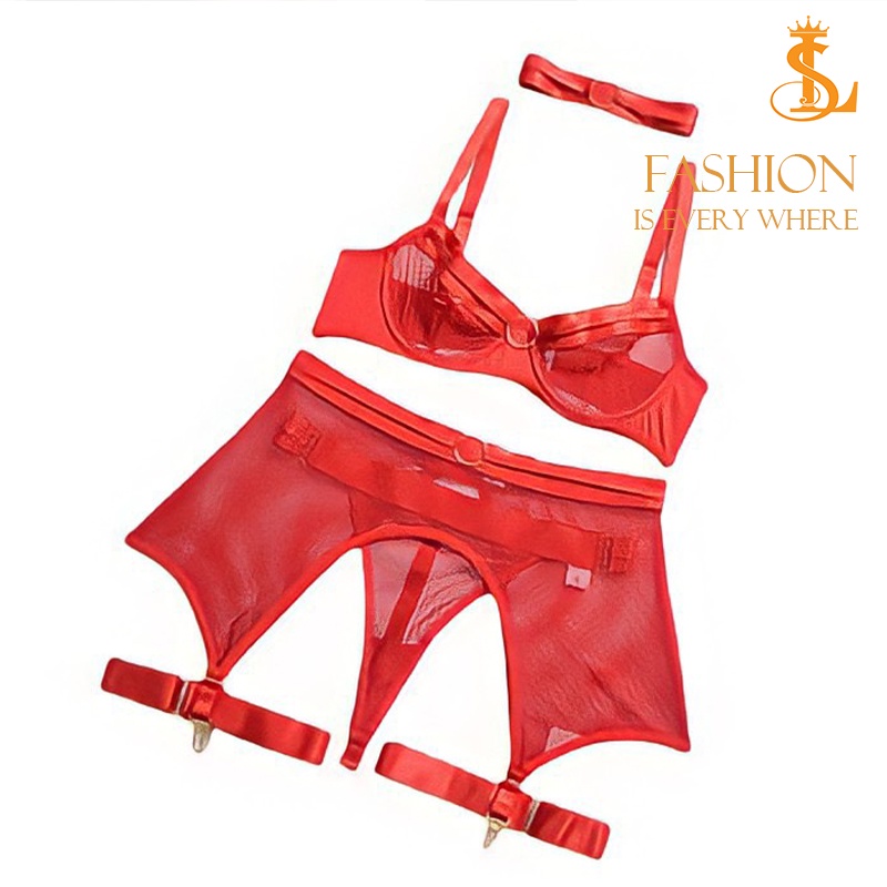 Đồ Lót Đẹp Vải Lưới Màu Đỏ Siêu Gợi Cảm Phong Cách Âu Mỹ Cho Cô Nàng Cá Tính | SEXY_LADY_SL70 [CHE TÊN SP 100%] | BigBuy360 - bigbuy360.vn
