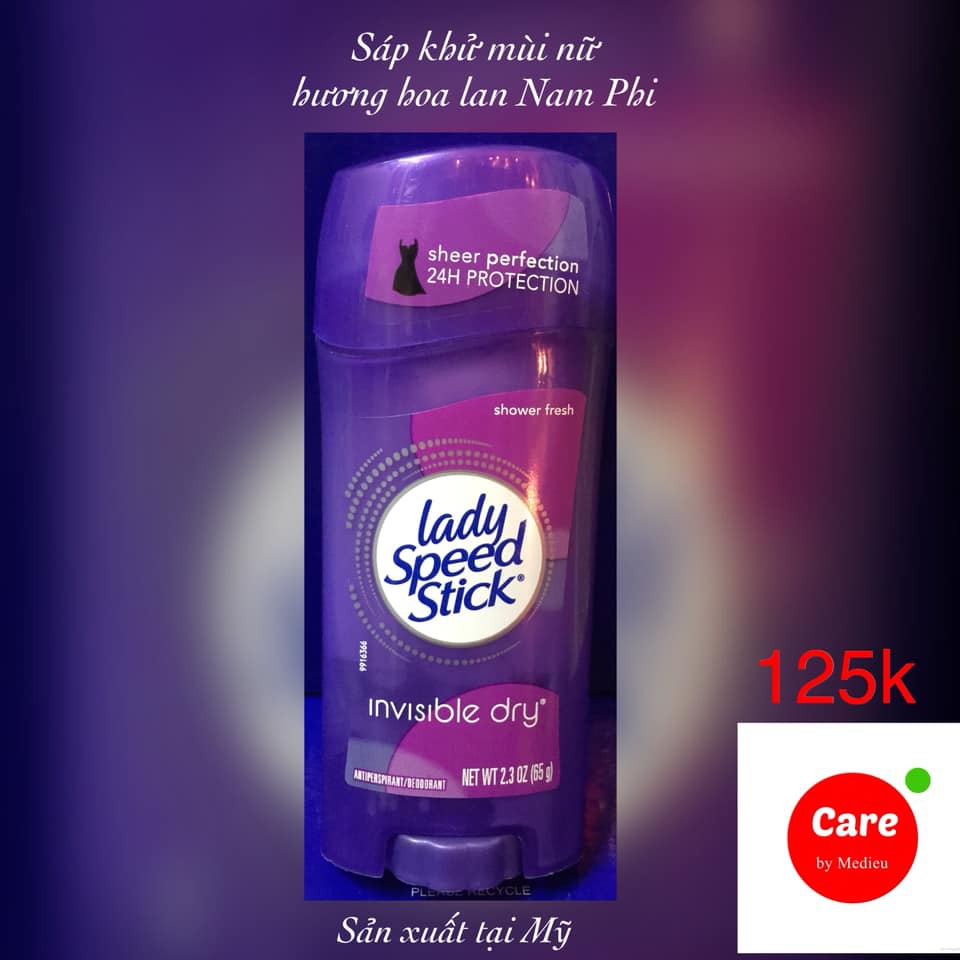 Lăn khử mùi Lady Speed Stick 48h