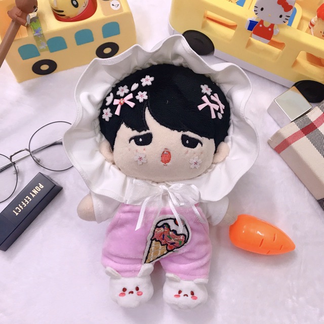 [Mã LIFE1404ALL giảm 10% đơn 50K] SET HOODIE BÈO CHO DOLL 15cm VÀ 20cm