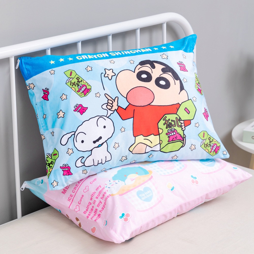 Vỏ Gối Đơn Dày Dặn In Hoạt Hình Kiểu Nhật Bản Dễ Thương Cho Bé Gái