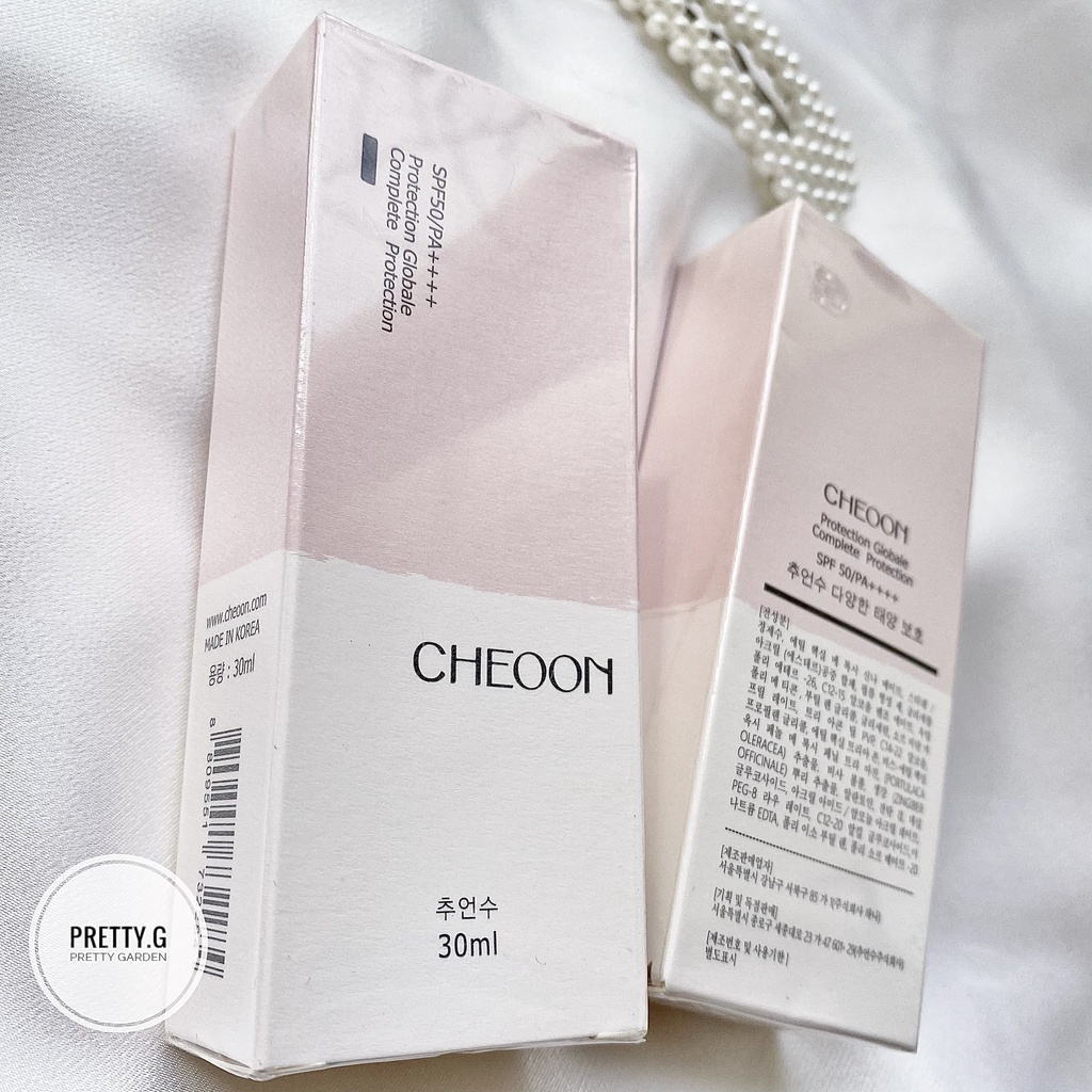 Kem chống nắng vật lý dưỡng da SPF50 chống tia UV CHEOON 30ml