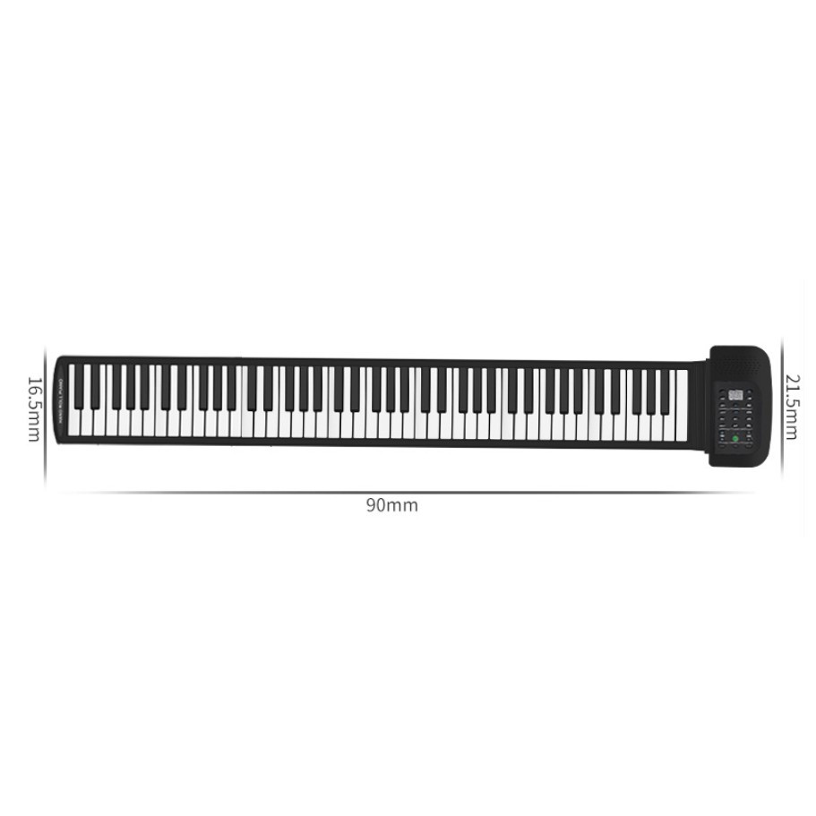 [HÀNG CHÍNH HÃNG] ĐÀN PIANO CUỘN CHÍNH HÃNG KONIX PA88 Đàn điện cuộn silicon dành cho trẻ em người mới tập