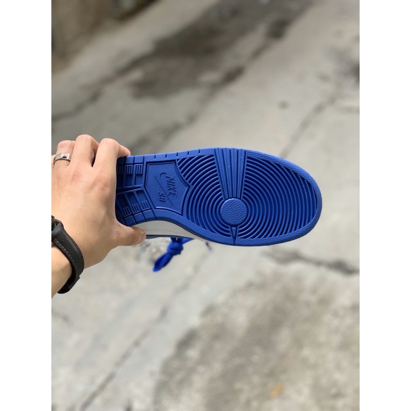 Giày thể thao  sneakers phối màu xanh dương chất lượng cao cấp