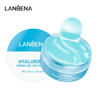 Mặt nạ mắt LANBENA hyaluronic acid collagen dưỡng ẩm loại bỏ nếp nhăn hiệu quả 80g