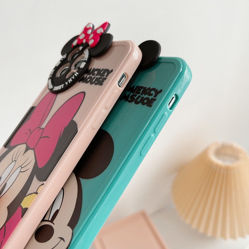 Ốp Điện Thoại Họa Tiết Chuột Hoạt Hình Cho IPhone 7 8 Plus 12 13 11 Pro Max X Xs Max Xr Ltsx