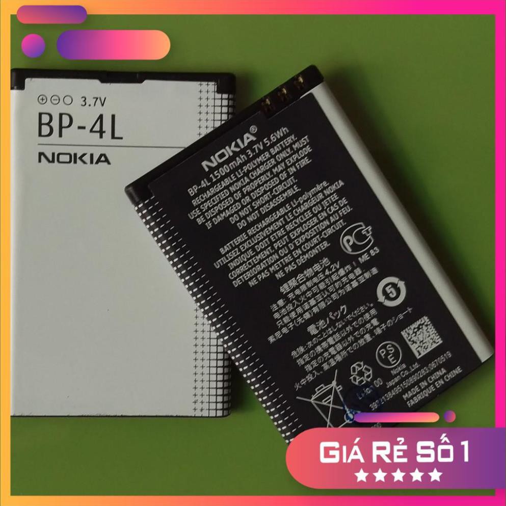 Sale giá rẻ Free ship  Pin Nokia BP - 4L.Dung Lượng 1500 mAh_ Cho Nokia E71, E72, E90, 6760, E52, E6