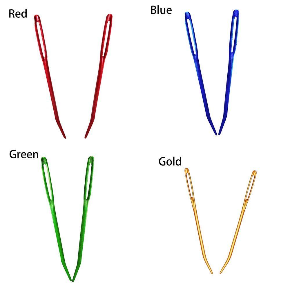 YIYU Bộ 2 Kim Móc Len Bằng Nhôm