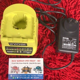 Sạc nhanh Ryobi 18v 220 v