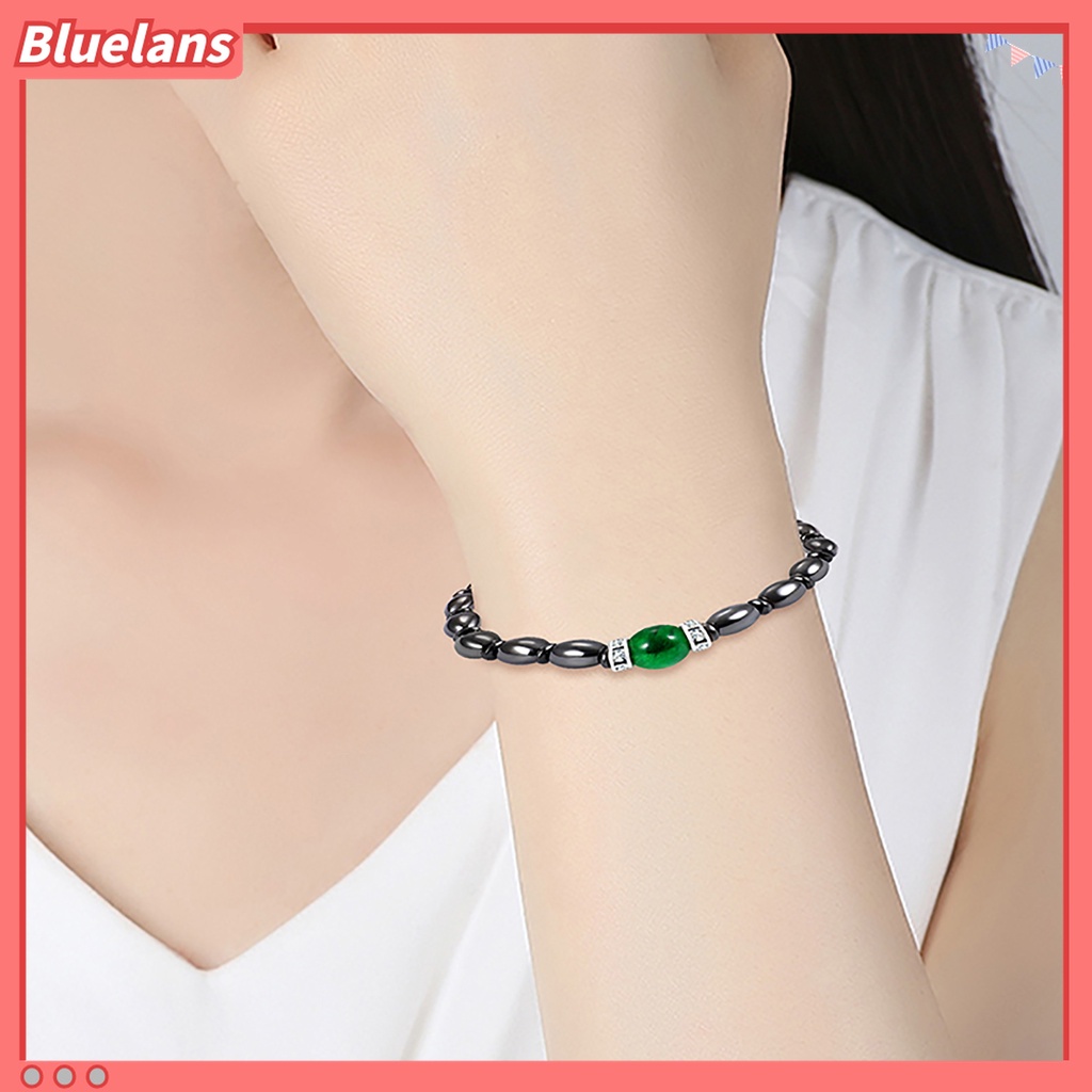 Vòng Tay Chuỗi Hạt Nam Châm Đen Giúp Giảm Đau Hiệu Quả