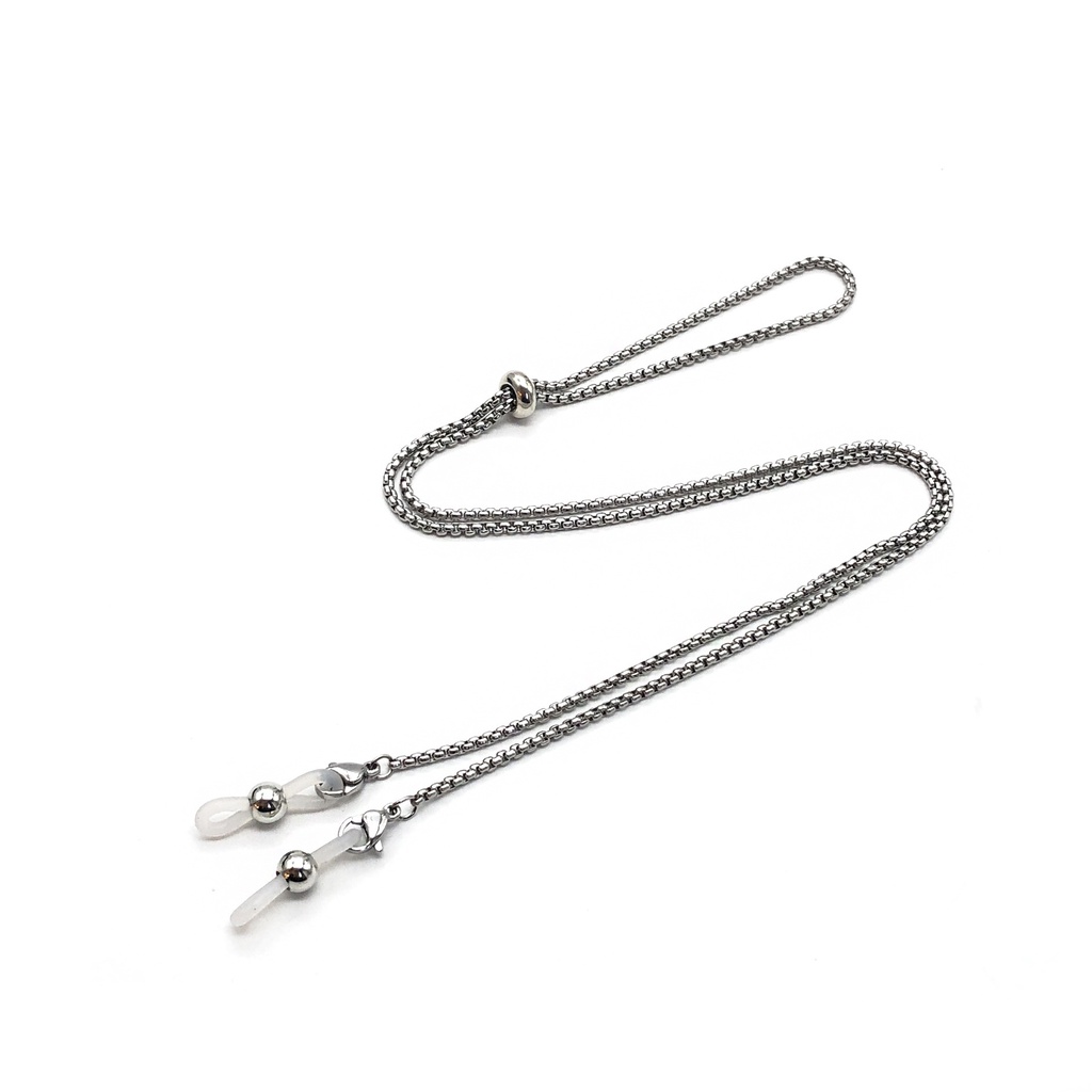 Dây Xích Bằng Thép Không Gỉ 2mm Đeo Kính Chống Bụi Tiện Dụng