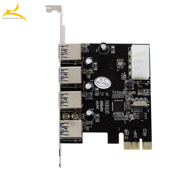 Card Mở Rộng 4 Cổng Usb 3.0 Pci-E Pcie