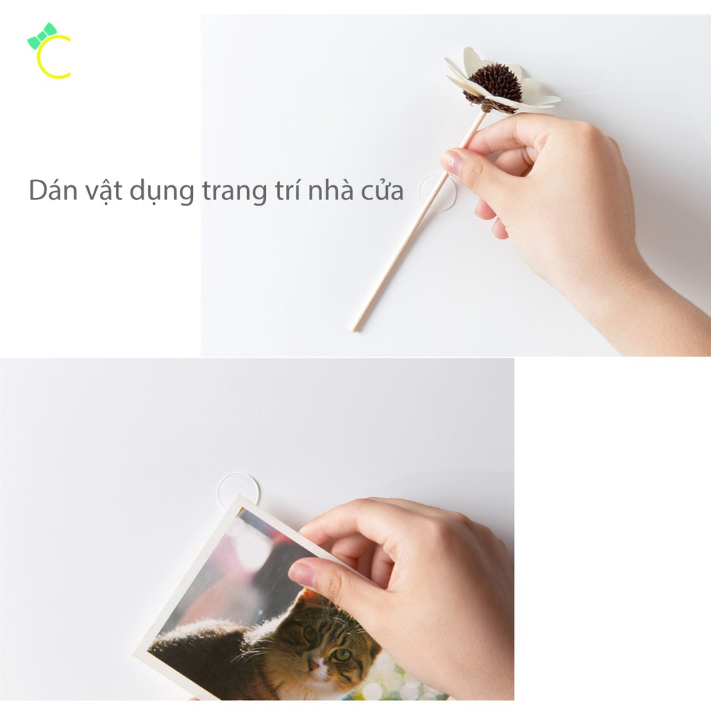 Combo 30 miếng keo dán acrylic công nhệ nano siêu dính - Cami - CMPK138