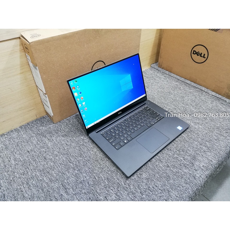 Laptop chuyên đồ họa Dell Precision 5520 - Core i7 7820HQ, Ram 32GB, ổ SSD 512GB, VGA Nvidia Quadro M1200M 4GB, Màn 4K.