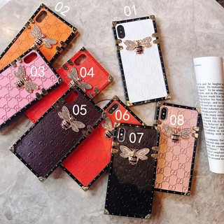 Ốp Điện Thoại Tpu Cứng In Hình Ong Gucci Cho Iphone 11 11 Pro Xs Xr X 7 8 6 6s Plus