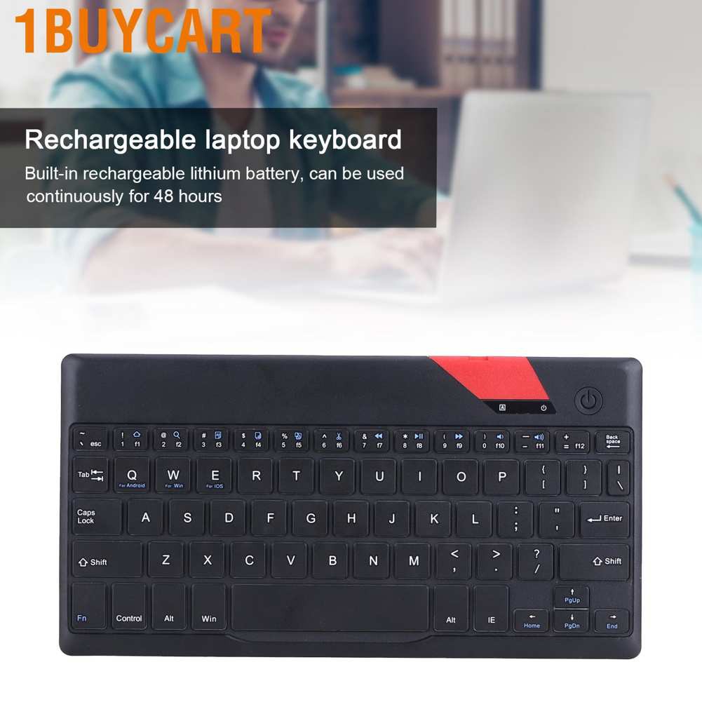 Bàn Phím Bluetooth Mini 59 Phím 7-inch Hb035 Cho Ipad Tablet Máy Tính Bảng