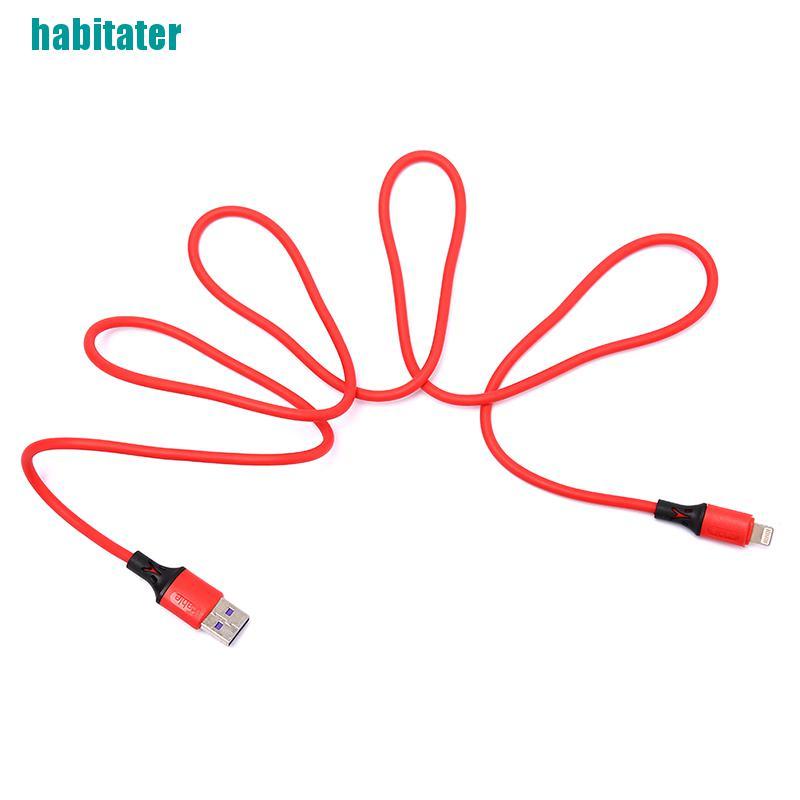 Dây Cáp Sạc Dữ Liệu USB 5A 1.2m / 1.8m Bằng Silicone