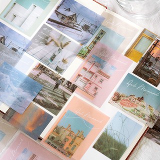 Túi 40 sticker hình dán mộng cảnh