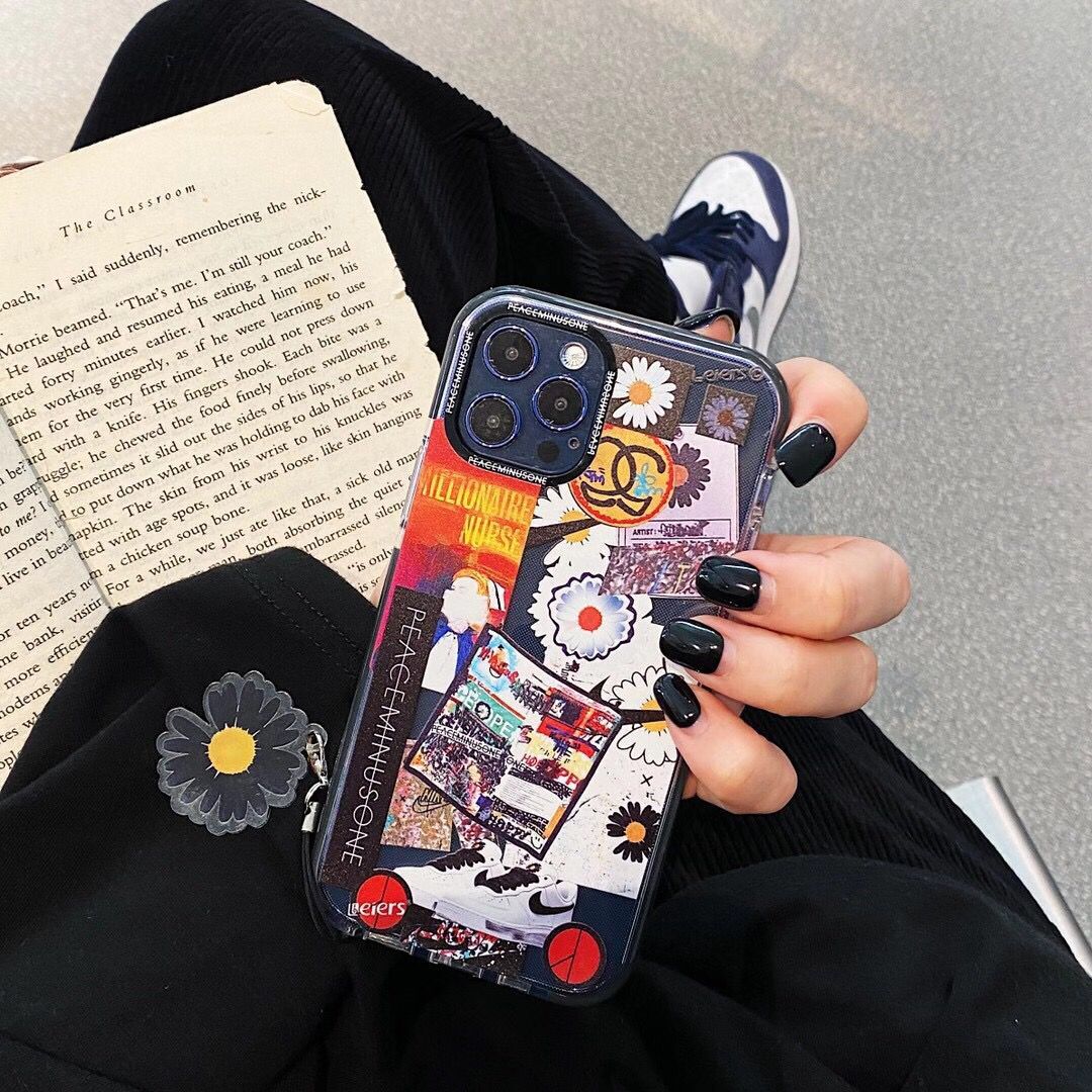 Ốp điện thoại họa tiết hoa cúc chống sốc cho iPhone 12pro max 12mini 11Pro Max X XS Max XR SE 2020 7 8 Plus | BigBuy360 - bigbuy360.vn