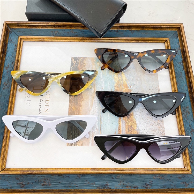 Kính Mát Mắt Mèo Phong Cách retro Thời Trang Cho Nữ