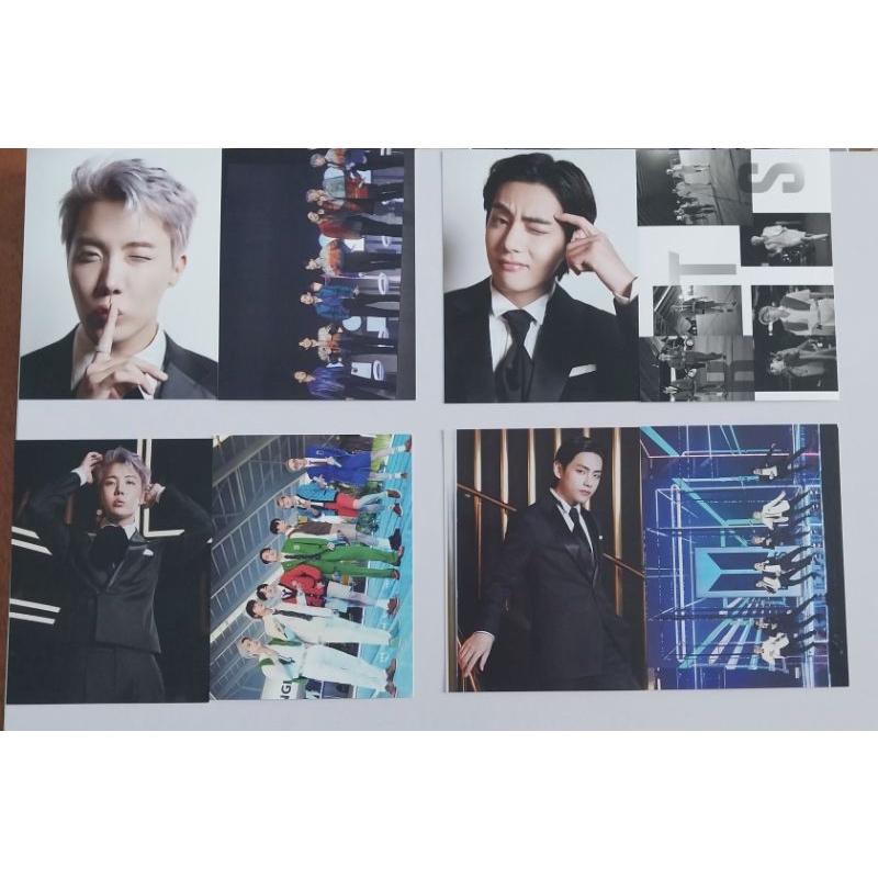 BTS POSTCARD THE FACT Hình giấy trang trí sưu tầm